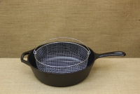 Stainless Steel Frying Basket for Pressure Cooker with Handle 24 cm Sixteenth Depiction