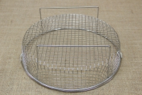 Stainless Steel Frying Basket for Pressure Cooker with Handle 24 cm Fifth Depiction