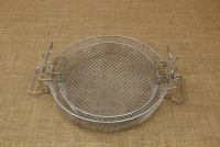 Tinned Frying Basket for Fryer with Two Handles 25 cm Tenth Depiction