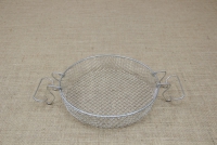 Tinned Frying Basket for Fryer with Two Handles 25 cm Fourth Depiction