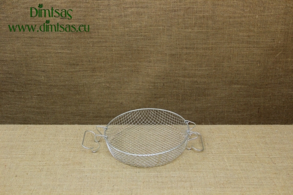 Tinned Frying Basket for Fryer with Two Handles 25 cm