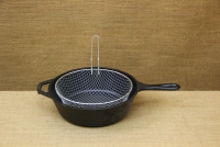 Deep Tinned Frying Basket for Fryer with Long Handle 23 cm Seventh Depiction