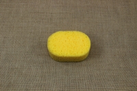Sponge for Application of Cheese Coating First Depiction