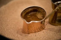 Greek Coffee Sand Machine - Hovoli No3 Brass Twenty-second Depiction