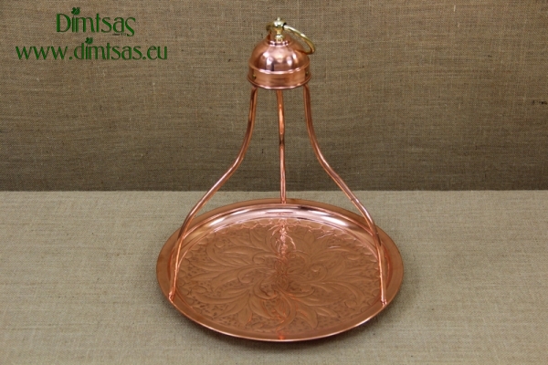 Greek Copper Tray Engraved Large