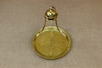 Greek Brass Tray Engraved Large First Depiction