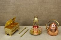 Greek Brass Tray Small Tenth Depiction