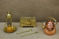 Greek Brass Tray Small Eleventh Depiction