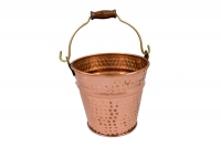 Copper Bucket Hammered No1 Seventh Depiction