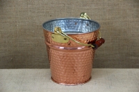 Copper Bucket Hammered Tinned No2 First Depiction