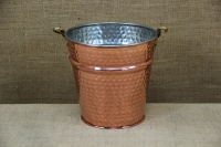 Copper Bucket Hammered Tinned No2 Second Depiction