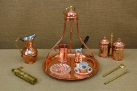 Μπρίκι Χάλκινο Σκαλιστό με Ξύλινο Χερούλι Νο2 Απεικόνιση Όγδοη