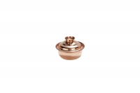 Copper Mini Pot Curved No2 Sixth Depiction