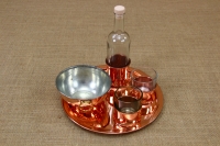Copper Tray for Ouzo No24 Second Depiction