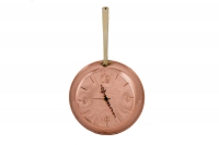 Copper Wall Clock Frying Pan Seventh Depiction