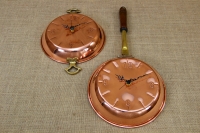 Copper Wall Clock Frying Pan Sixth Depiction