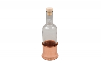 Bottle for Ouzo with Copper Base Twelfth Depiction