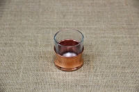 Glass for Ouzo with Copper Base First Depiction