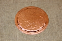 Copper Serving Tray Round Engraved No24 First Depiction