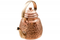 Copper Teapot Engraved No1 Twelfth Depiction