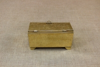 Brass Coffee Canister with 2 Compartments No2 Fourth Depiction