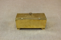 Brass Coffee Canister with 3 Compartments No3 Fourth Depiction