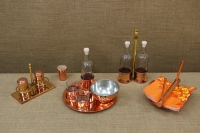 Copper Set for Salt & Pepper with Stand Thirteenth Depiction