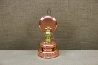 Copper Hanging Oil Lamp Engraved Fifth Depiction