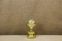 Brass Hanging Oil Lamp Engraved First Depiction