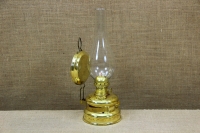 Brass Hanging Oil Lamp Engraved Third Depiction