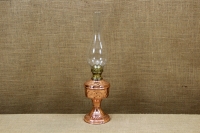 Copper Oil Lamp Tabletop Engraved No1 First Depiction