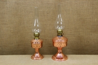 Copper Oil Lamp Tabletop Engraved No1 Fourth Depiction