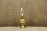 Brass Oil Lamp Tabletop Engraved No1 First Depiction