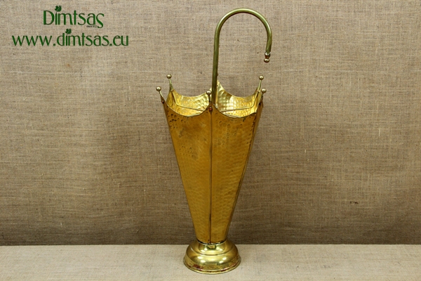 Brass Umbrella Stand Cylinder Engraved