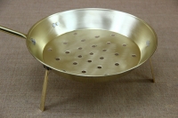 Brass Chestnut Pan with Legs First Depiction