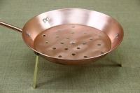 Copper Chestnut Pan with Legs First Depiction