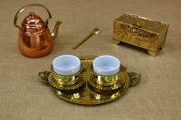 Brass Tea Cup Seventeenth Depiction