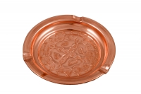 Copper Ashtray Engraved Fourth Depiction
