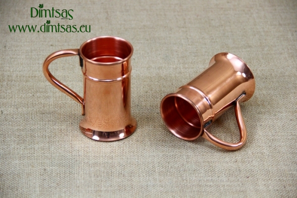 Copper Glass King with Handle 200 ml