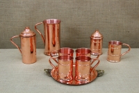 Copper Jug with Handle 1 Liter Eighteenth Depiction