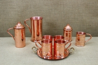 Copper Jug with Handle 1 Liter Nineteenth Depiction
