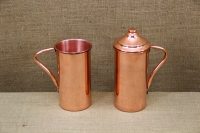 Copper Jug with Handle & Lid 1 Liter Third Depiction