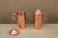 Copper Jug with Handle & Lid 1 Liter Fourth Depiction