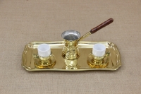 Brass Serving Tray French Type Fourth Depiction