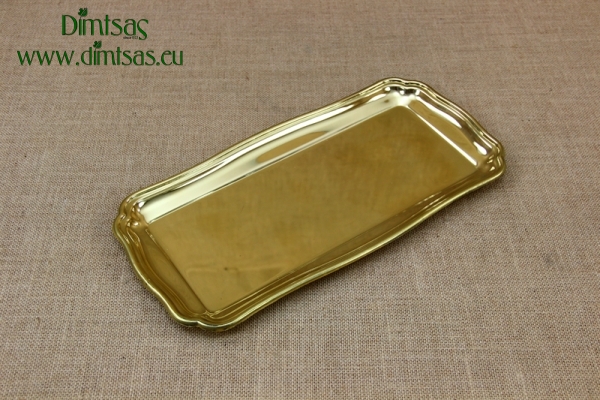 Brass Serving Tray Rectangle No2