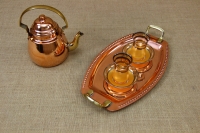 Copper Serving Tray Oval with Handles No1 Thirteenth Depiction