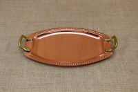 Copper Serving Tray Oval with Handles No1 First Depiction