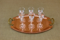 Copper Serving Tray Oval with Handles No2 Eleventh Depiction