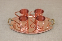 Copper Serving Tray Oval with Handles No2 Fifteenth Depiction