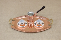 Copper Serving Tray Oval with Handles No2 Eighteenth Depiction